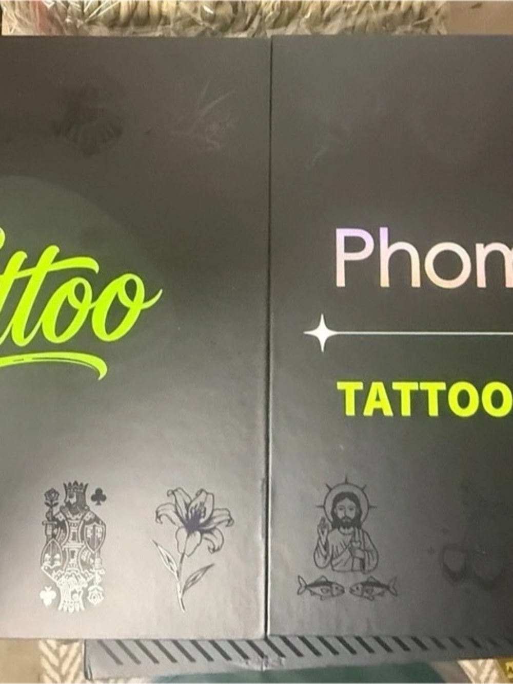 Phomemo M08F Tattoo Stencil Printer Black & Green
